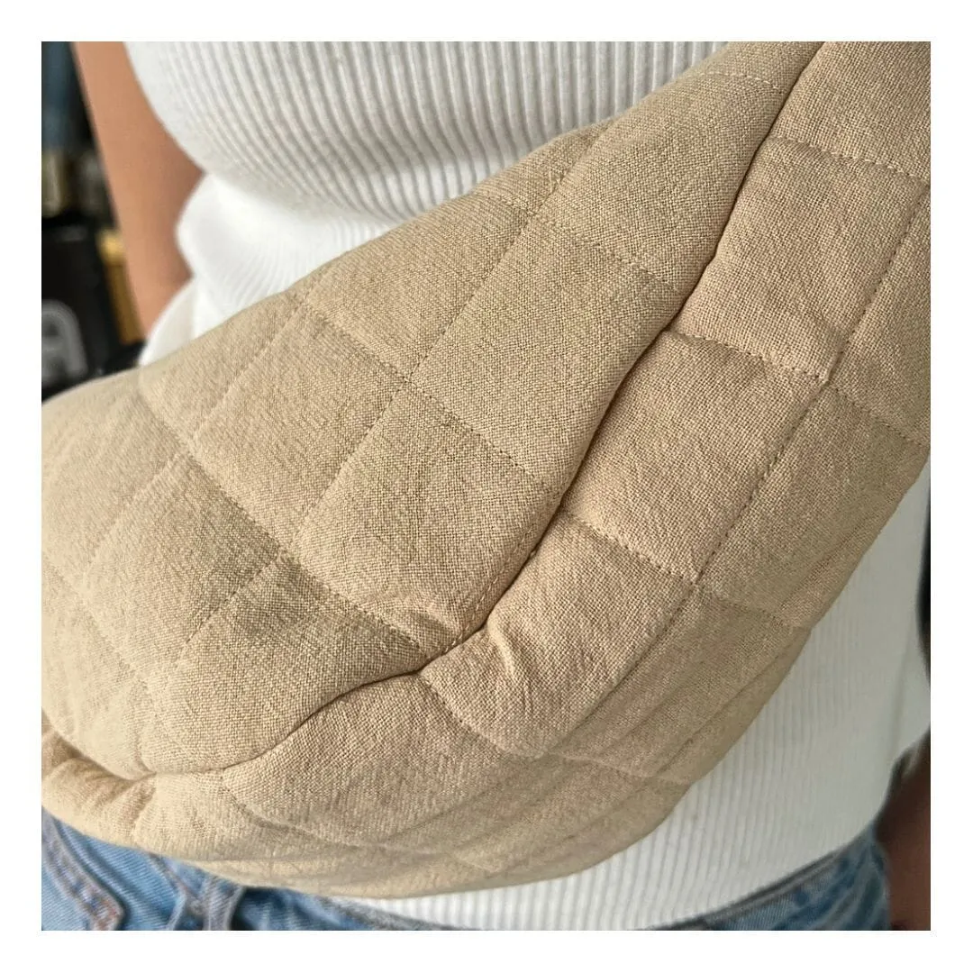 ZABECCA THE LABEL Banana Bag - Sand