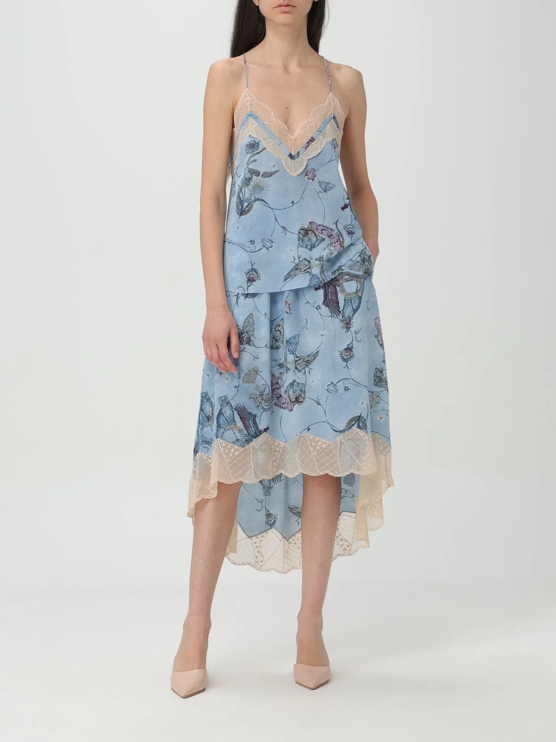 ZADIG & VOLTAIRE
Joslin Diamanté Silk Skirt