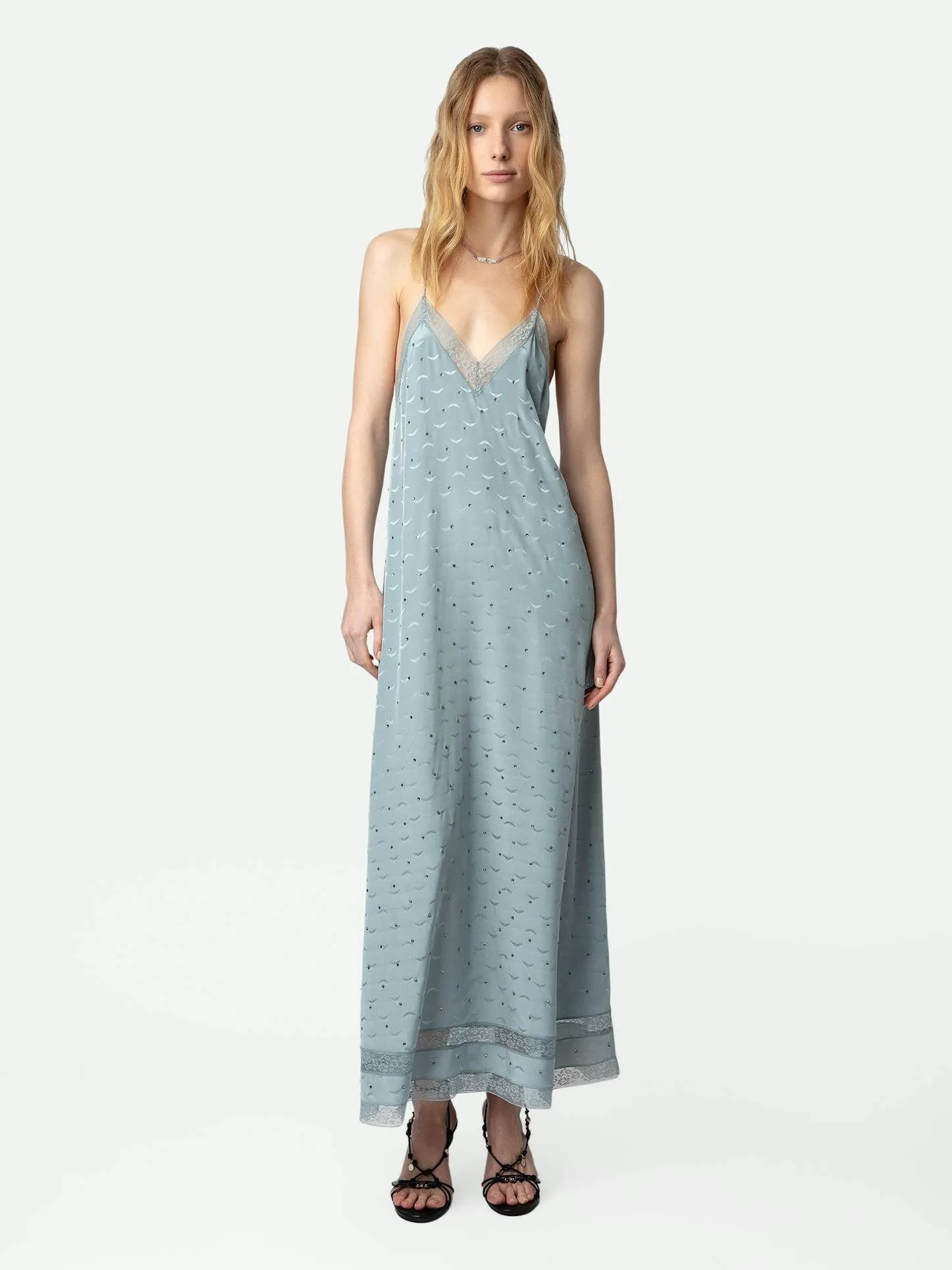 ZADIG & VOLTAIRE Reman Silk Jacquard Dress