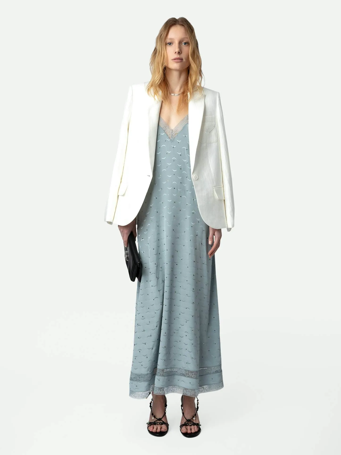ZADIG & VOLTAIRE Reman Silk Jacquard Dress