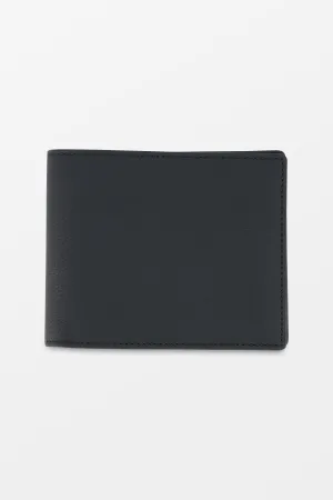 Zilli Black Grained Calfskin P6 Regular Wallet