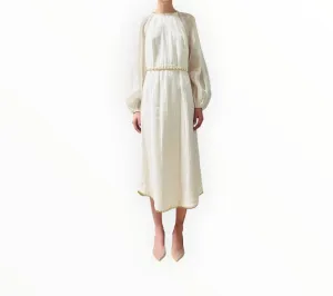 Zimmermann Rouleau Chain Maxi Dress - White - Size 2