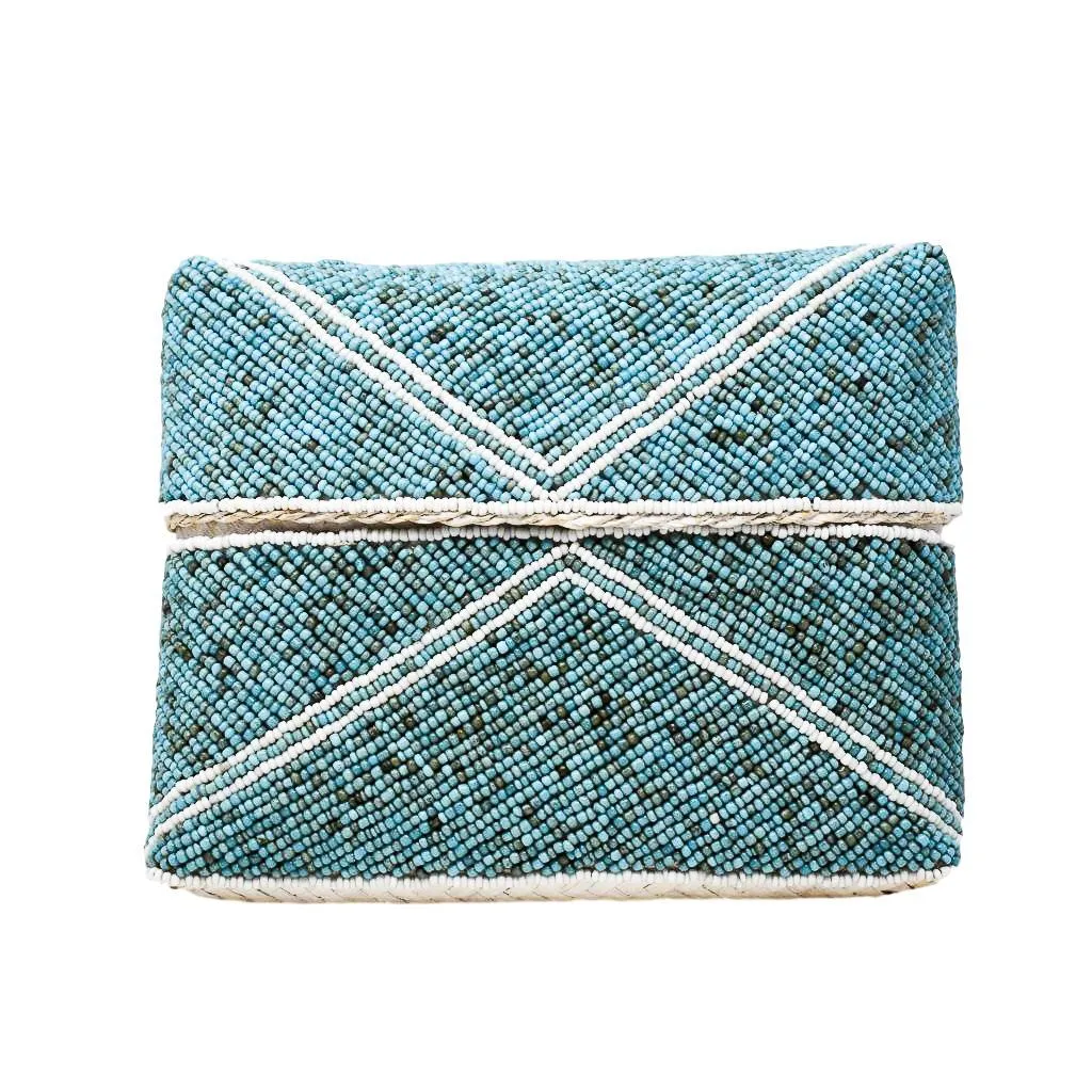 ZOE BEADED CLUTCH by POPPY   SAGE